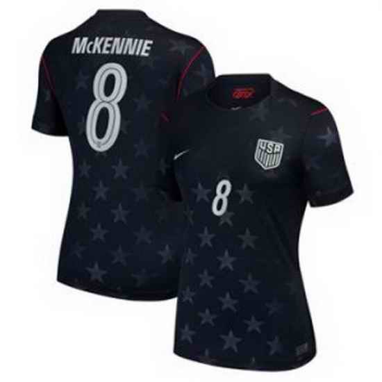 Women 8Weston McKennie USMNT 2026 Stadium Replica Jersey   3